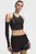 Женский черный топ UA Velociti Elite Crop Tank